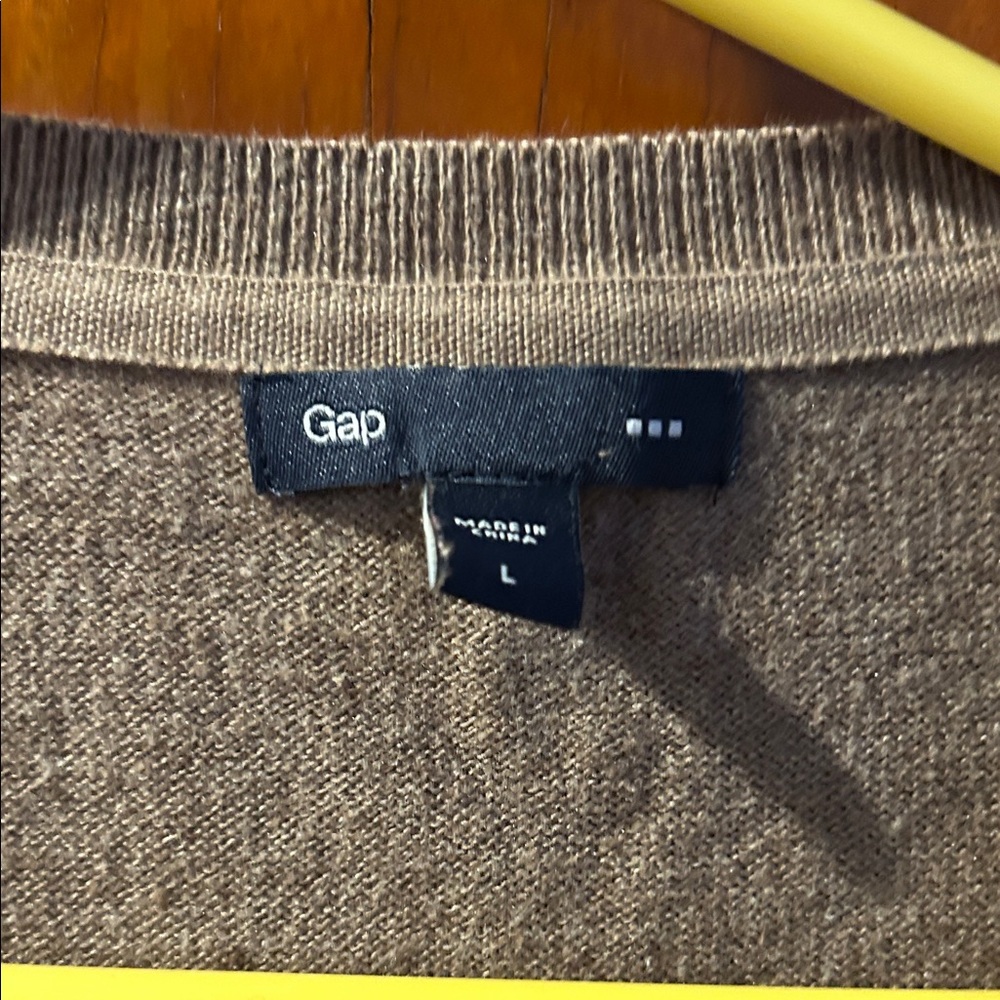 Brown Gap Button-Up Cardigan - Picture 2 of 4